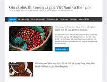 Tablet Screenshot of caphevietnam.com